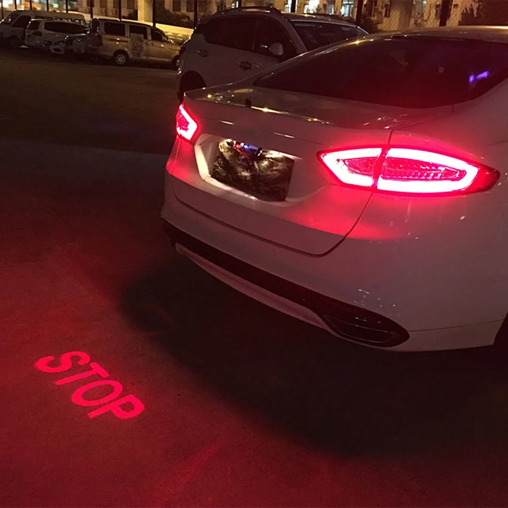 LED Car Laser Fog Light Anti-Collision STOP T