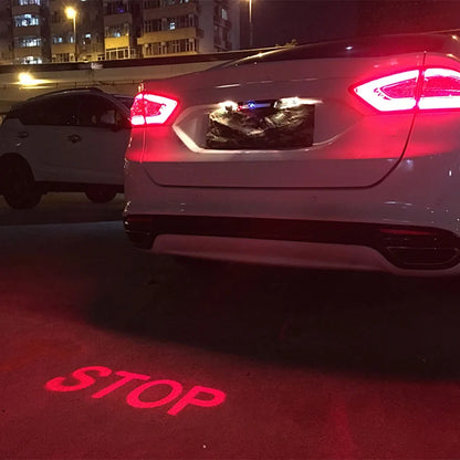 LED Car Laser Fog Light Anti-Collision STOP T