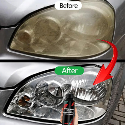 Car Headlight Restoration Polishing