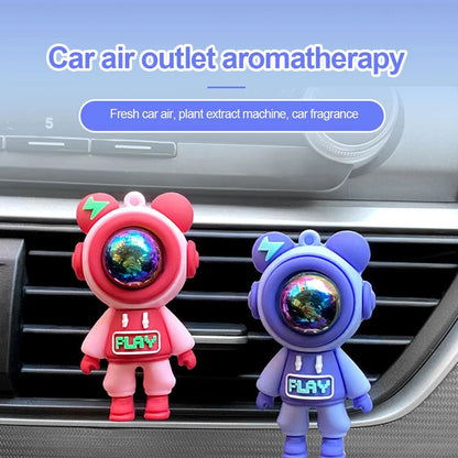 Car Air Outlet Perfume Clip Cartoon Astronaut Air Freshener