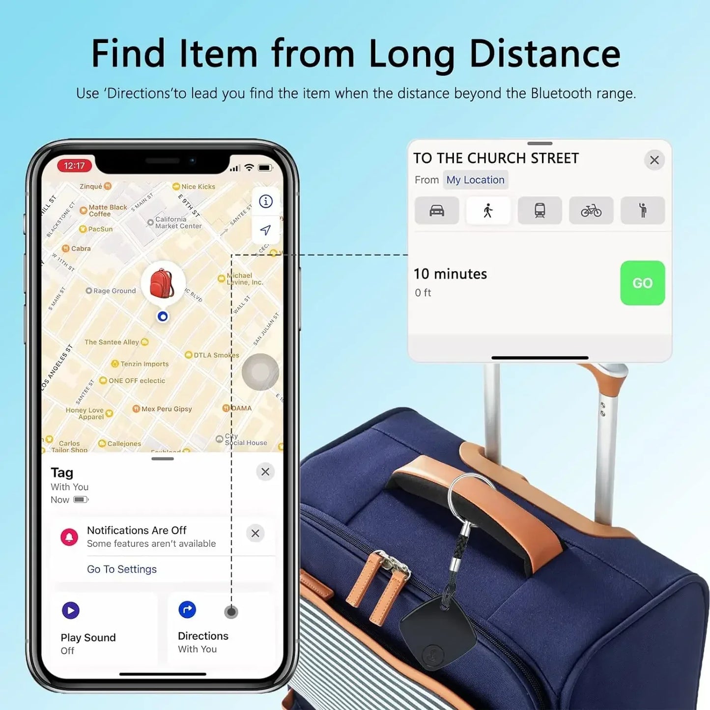 Mini Smart GPS Tracker Tracking Device Find My Locator