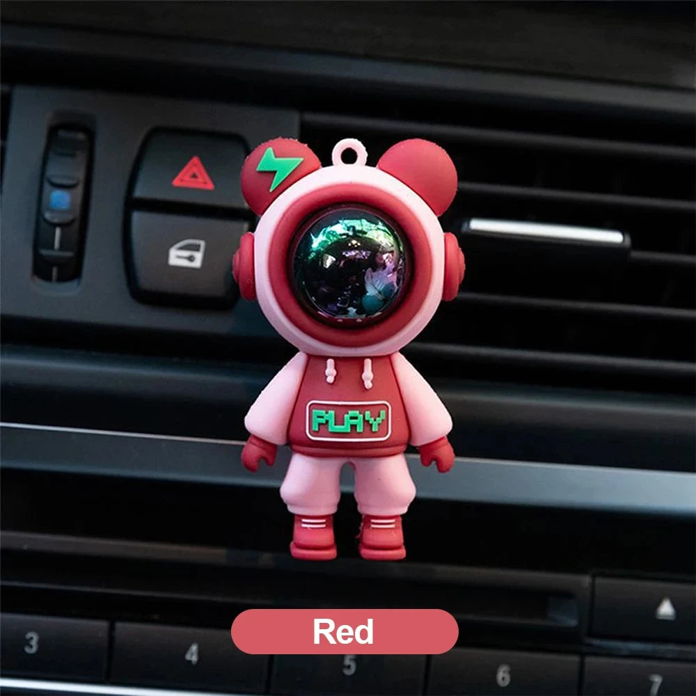 Car Air Outlet Perfume Clip Cartoon Astronaut Air Freshener