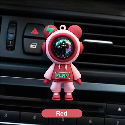 Car Air Outlet Perfume Clip Cartoon Astronaut Air Freshener